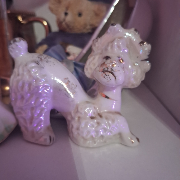 Other - Vintage Ceramic Poodle Figurine